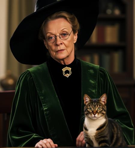 Minerva McGranitt (Maggie Smith) - Harry Potter - FLUX