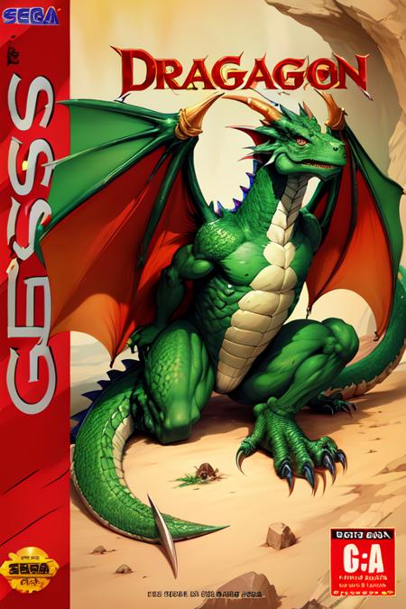 Sega Genesis box art (Usa)