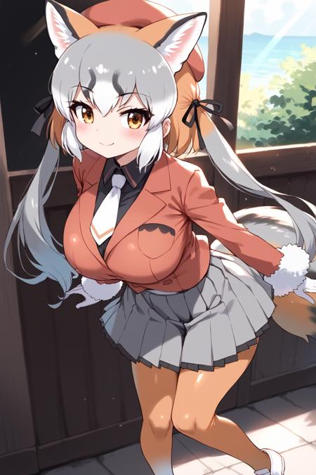 シマハイイロギツネ / Island Fox [Kemono Friends]版本v1.0 (ID: 815984)