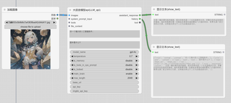 Integrate GPT-4o into comfyui to achieve LLM visual functions!版本v2.0 (ID: 518727)