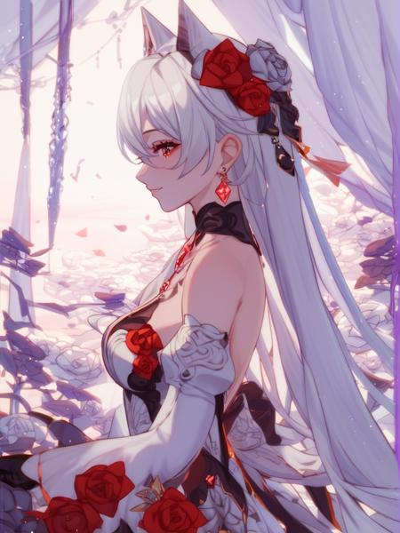 崩坏3-月下誓约·予爱以心-此生相携（大月下新衣服）|HonKai3rd-theresa apocalypse (lunar vow: crimson love)'s new clothe