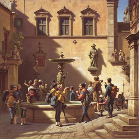 Paintings from Carl Spitzweg