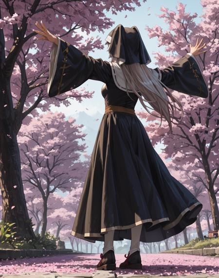 Aldra アルドラ: Nun/Utsukushiki Toushi-tachi version | Queen's Blade クイーンズブレイド [Pony/Illustrious]