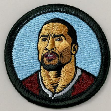 Merit Badge Embroidered Patch Style XL