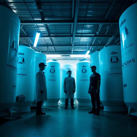 Cryonics (Sci-Fi) cinematic style XL + F1D