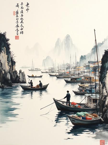 OB国风绘卷 Chinese style scroll painting