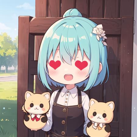 Heart shaped eyes / ハート眼