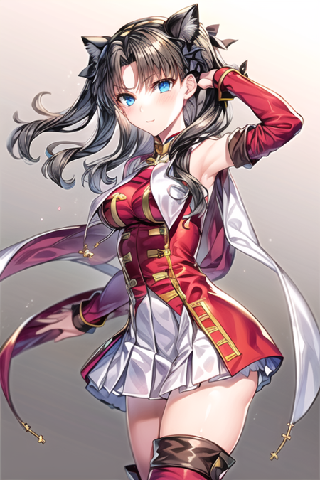 Rin tohsaka  LORA and(Pony)  from fate stay night visual novel