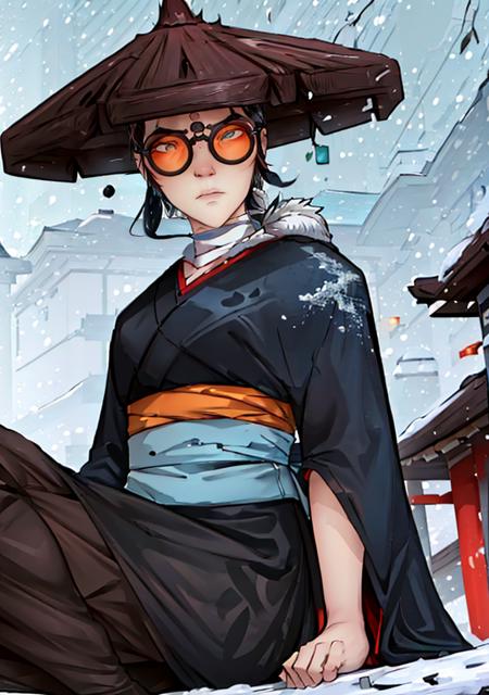 Mizu - Blue Eye Samurai - Character by YeiyeiArt