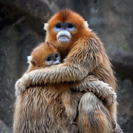 Golden Snub Nosed Monkey GSNM