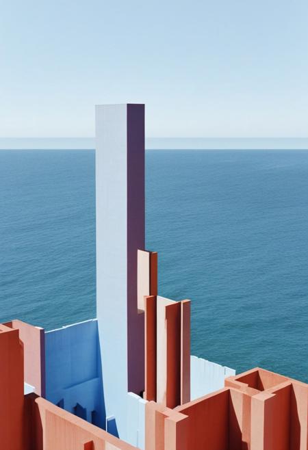 La Muralla Roja by Ricardo Bofill