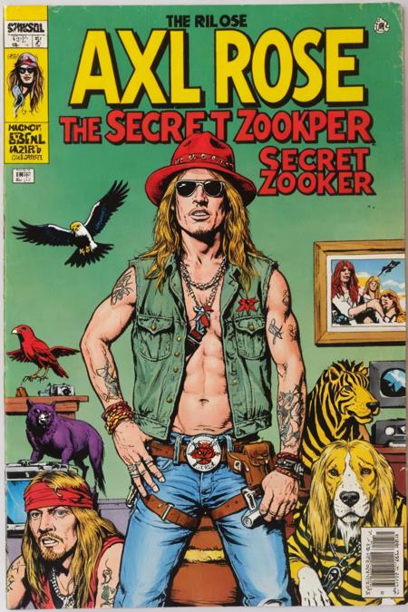 The Wizard's Vintage Comic Book Cover