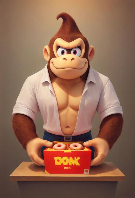 Donkey Kong | SDXL [PonyDiffusion]