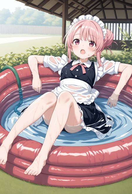 [SDXL&Pony] wading pool / ビニールプール / 子供用プール