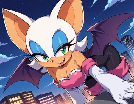 Rouge the Bat (ルージュ・ザ・バット) - Sonic the Hedgehog (ソニック・ザ・ヘッジホッグ) - COMMISSION