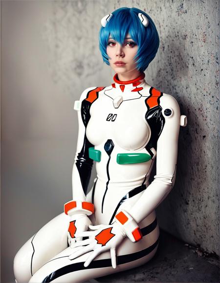 Latex Rei Ayanami Cosplay | SDXL/Pony | Multiple Outfits