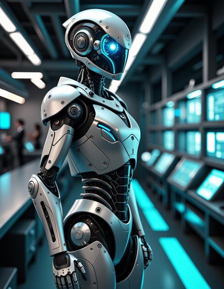 Flux Scifi Robot