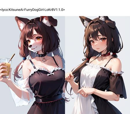 Concept: Furry Dog Girl ケモ犬娘 - LoKR