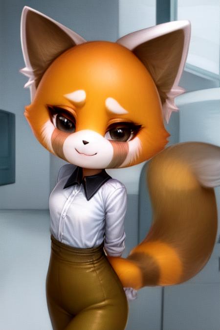 Retsuko from Aggretsuko
