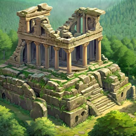 Stylized Setting (Isometric) SDXL & SD1.5