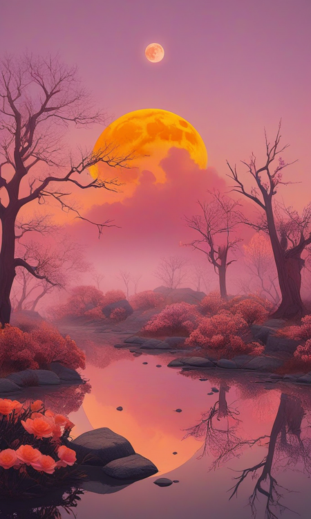 Pink & Orange