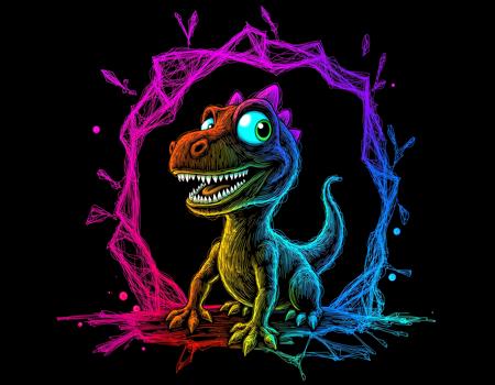 Glowing Drawing