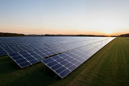 Solarpanel Farm