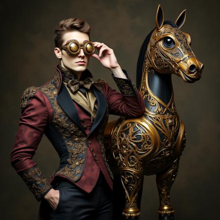 Ars MidJourney Rococo Steampunk (SDXL, Pony, Flux)