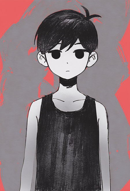 Omori - Style PDXL LORA版本v1.0 (ID: 503138)
