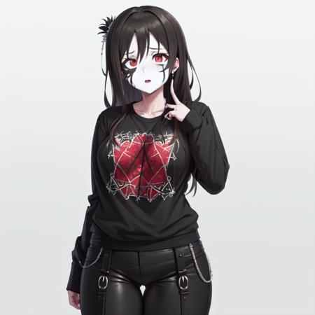 Corpse Paint/Black Metal Makeup - Concept
