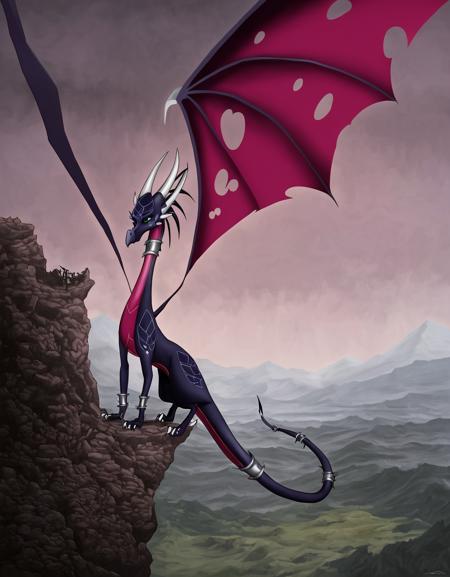 Corrupted Cynder【 The legend of Spyro - A New Beginning 】- 【PONY - FLUX - DSXL】