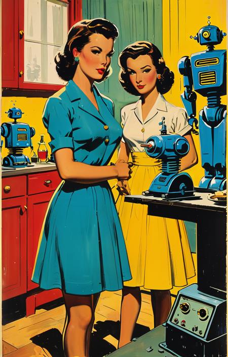 style of Milton Caniff [SDXL] 369