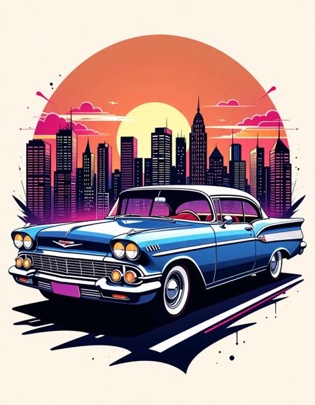 T-Shirt Vector Style - FLUX