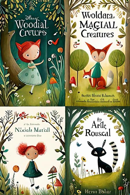 Fresh Ideas@Children's picture books_SDXL