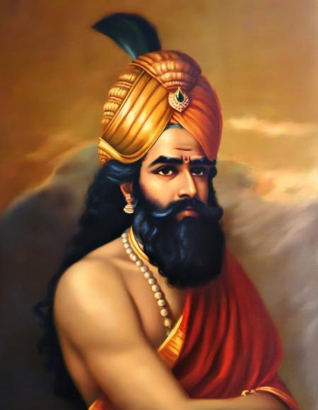 Raja Ravi Varma - Indian Artist Style (SDXL)