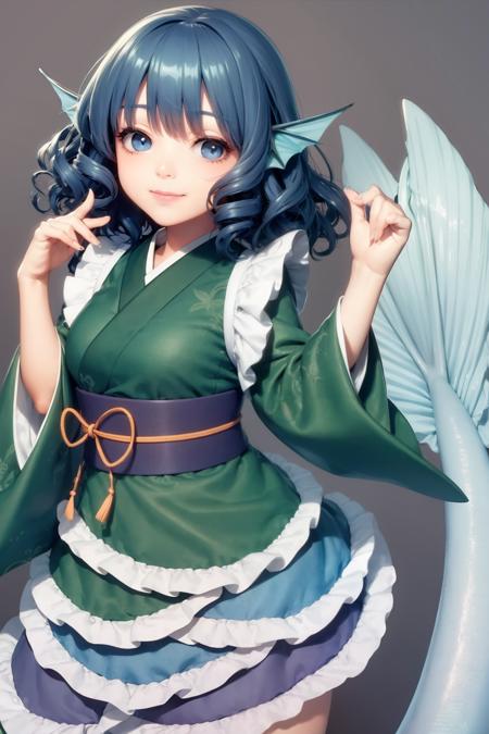 wakasagihime (touhou) 若鹭姬 东方project版本v1.0 (ID: 141427)