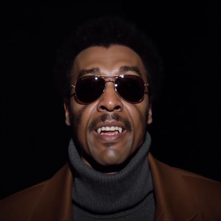 Blacula 1970's (blaxploitation vampire style) XL + F1D