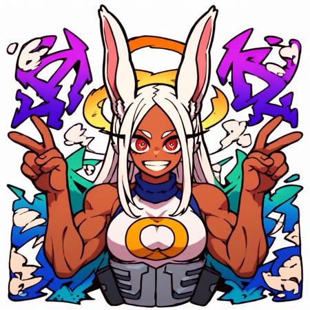 Character graffiti Pony (Bomb rush cyberfunk)