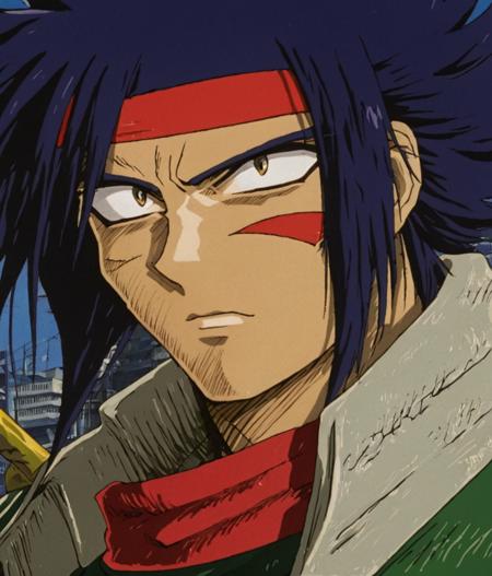 Domon Kasshu from Mobile Fighter G Gundam