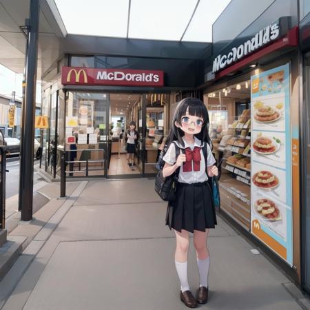 McDonald's JAPAN storefront SD15