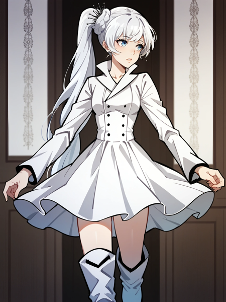 Weiss Schnee (RWBY) - 8 Outfits (PonyXL / Illustrious)