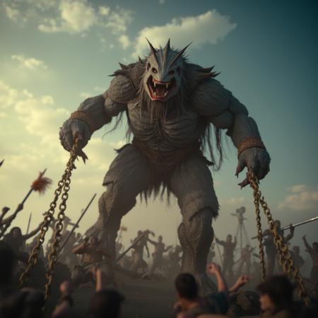 Army of the Dead (zombie horror film style) XL + F1D