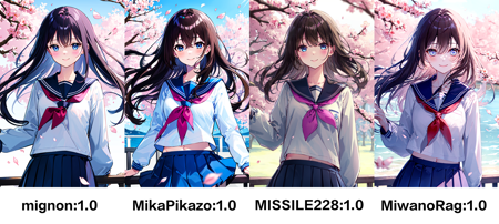 全画风一览 / A glance of each painting style
