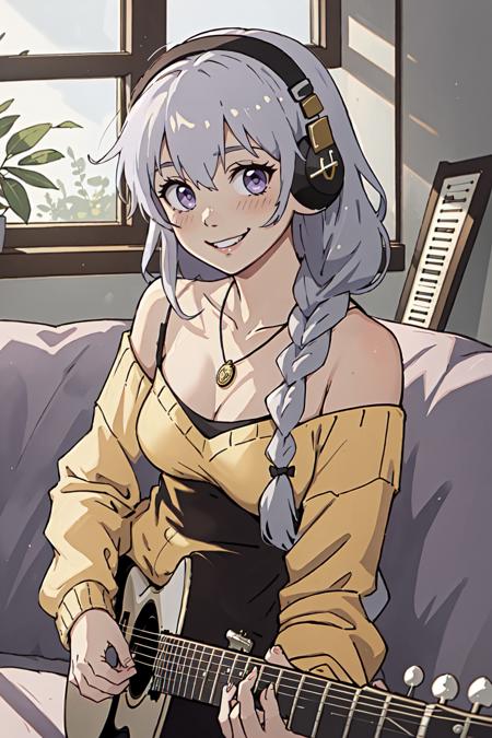 Wearing Headphones