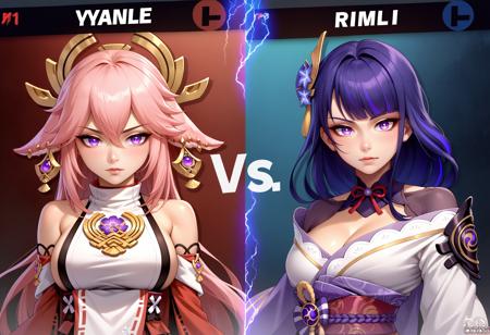 Super Smash Bros Ultimate (SSBU) VS Screen | Concept LoRA XL