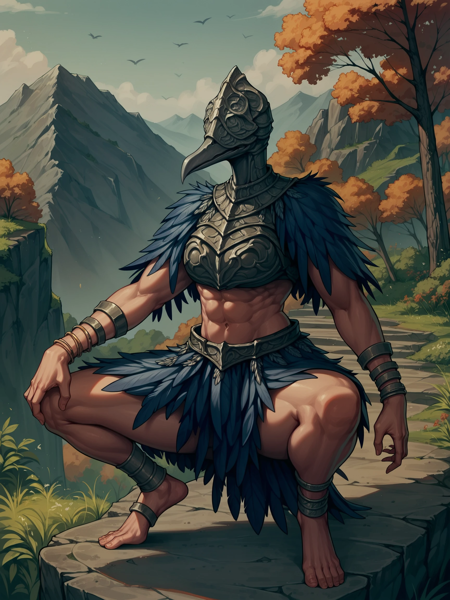 Elden Ring Armor Sets版本Gravebird Set (ID: 629026)