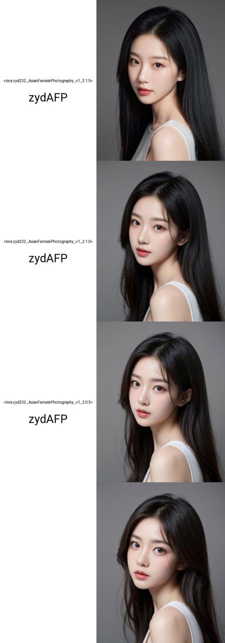 More Like East Asians - zyd232's Asian Female Photography LoRA