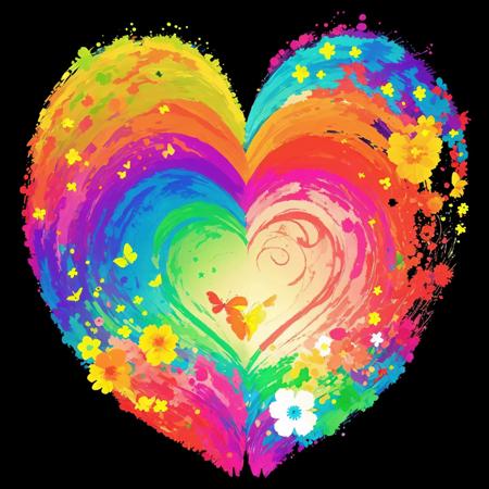 Abstract Heart (Valentine's Day)
