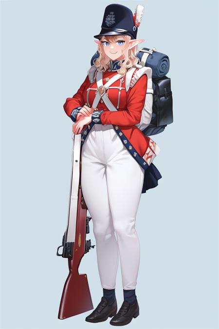 Red coat:british army uniform