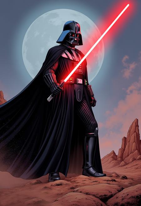 Darth Vader - Star Wars【Flux.1D LoRA】